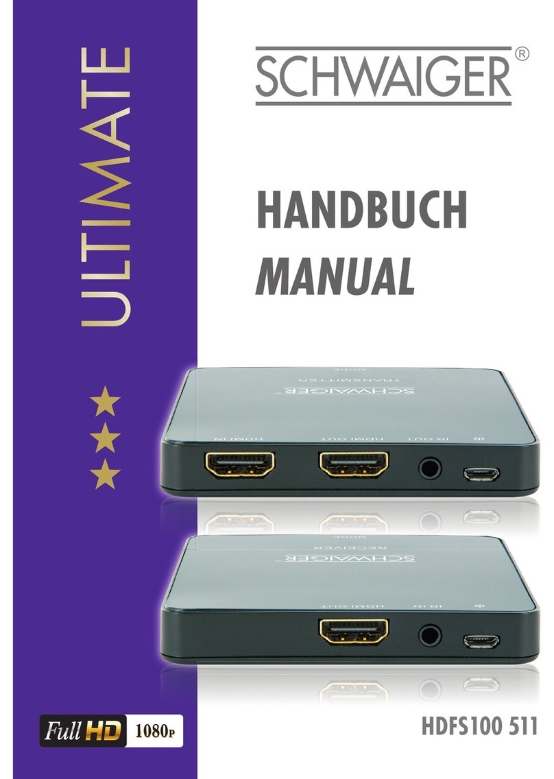 Schwaiger HDFS100 511 manual