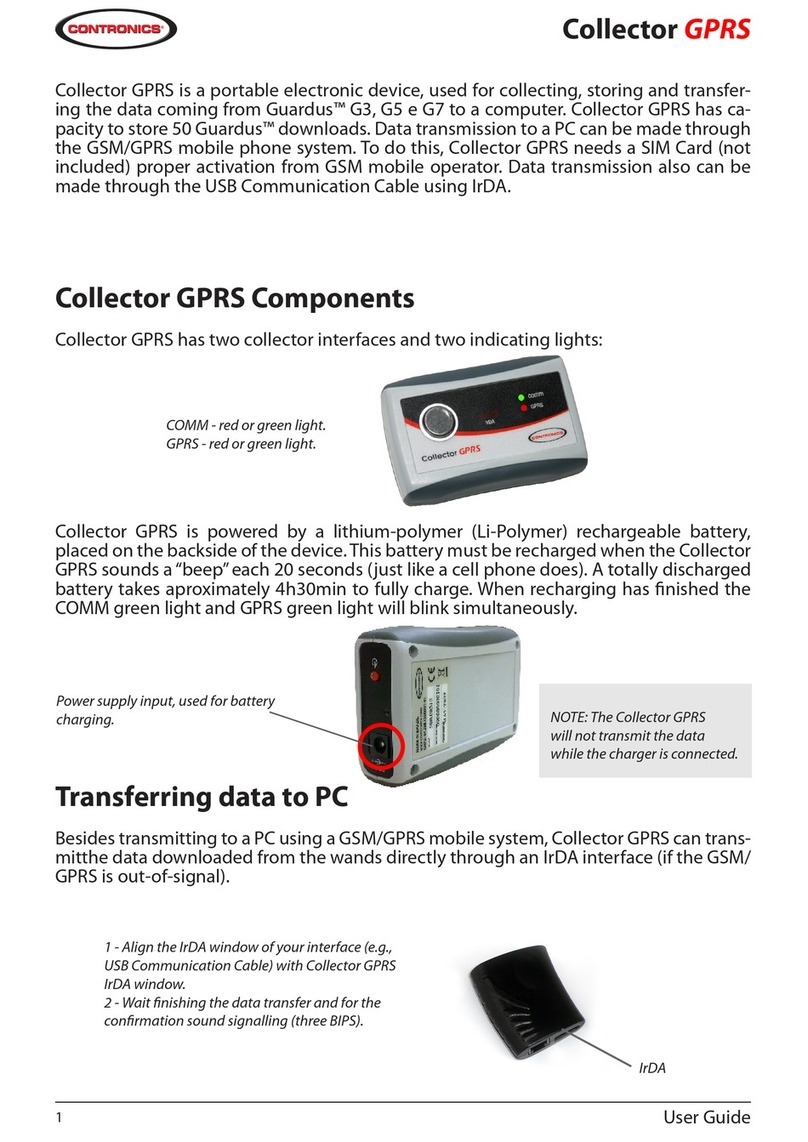 Contronics Collector GPRS user guide