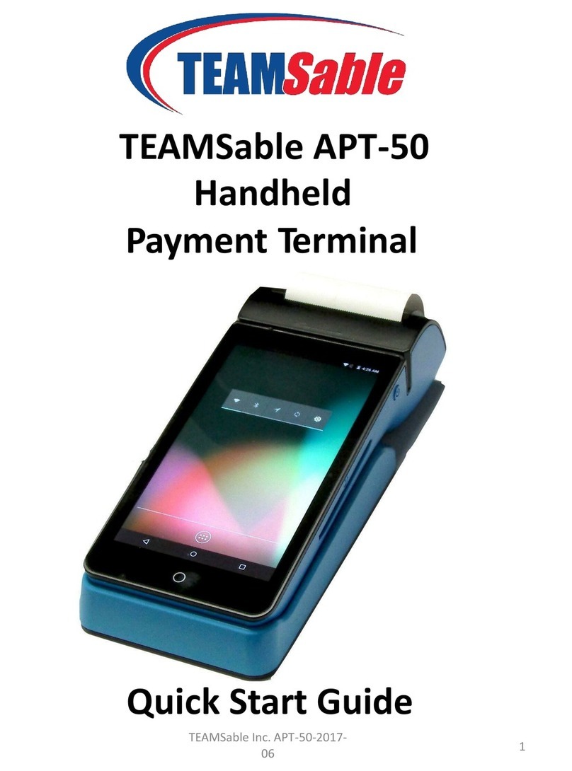 TEAMSable APT-50 User manual