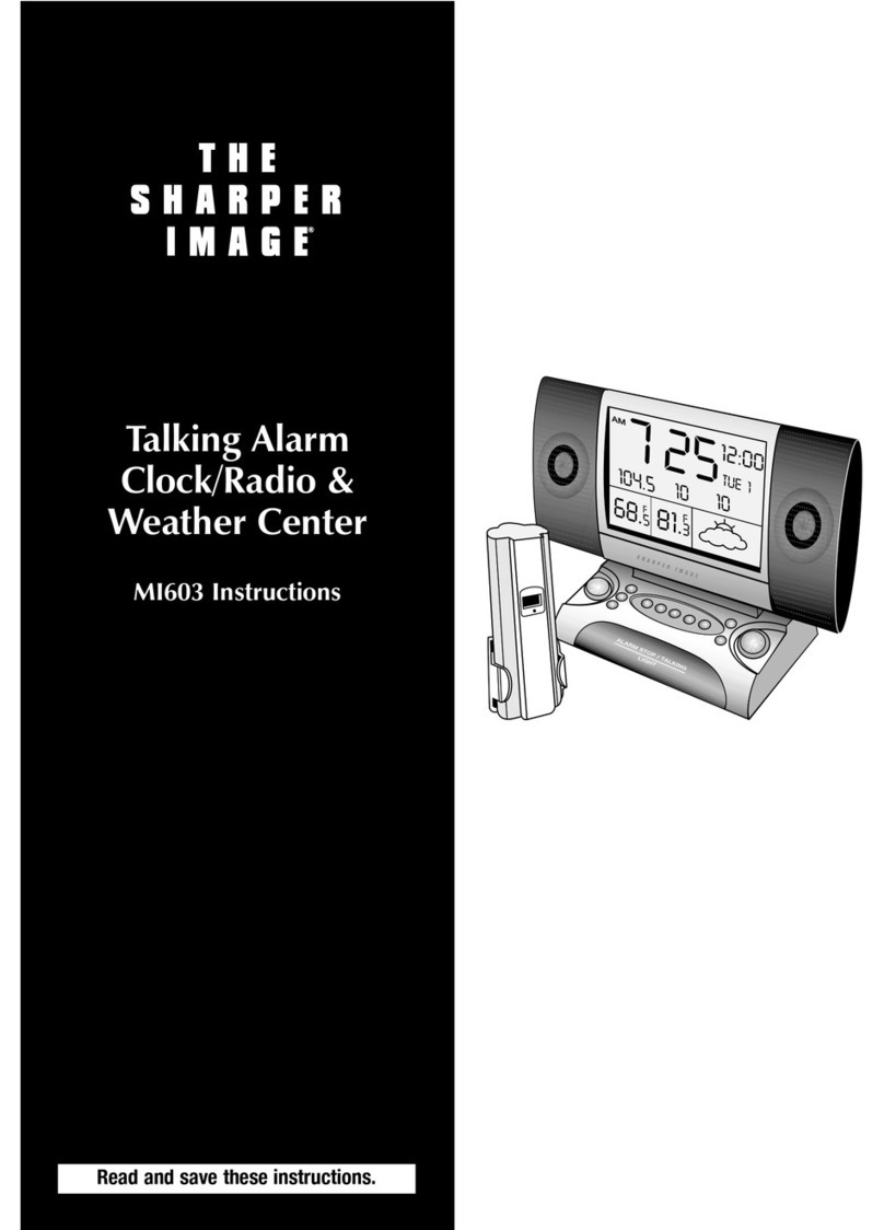 Sharper Image MI603 instructions