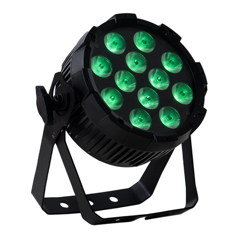 Event Lighting PARRGBW12x8 User manual Event Lighting PARRGBW12x8 User manual