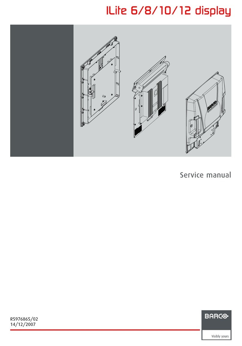 Barco ILite 6 Service manual