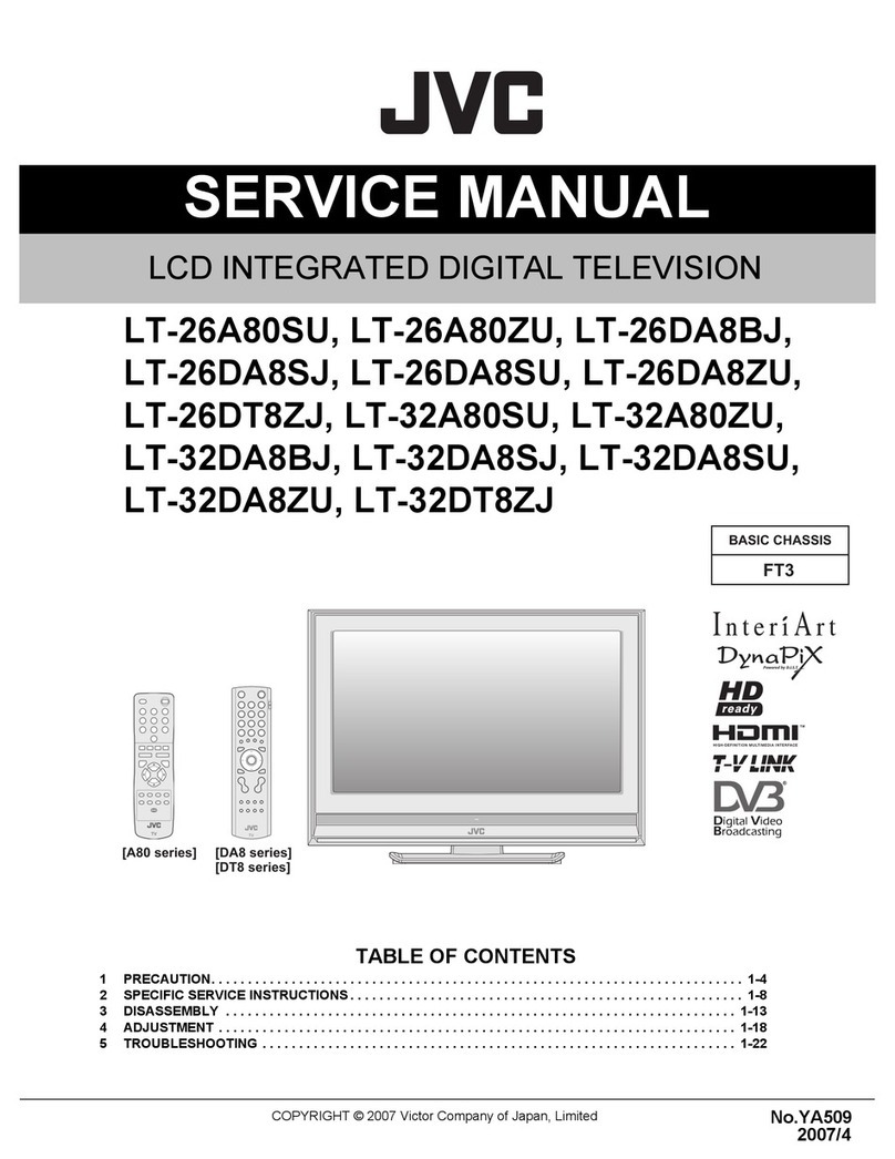 JVC LT-26A80SU User manual