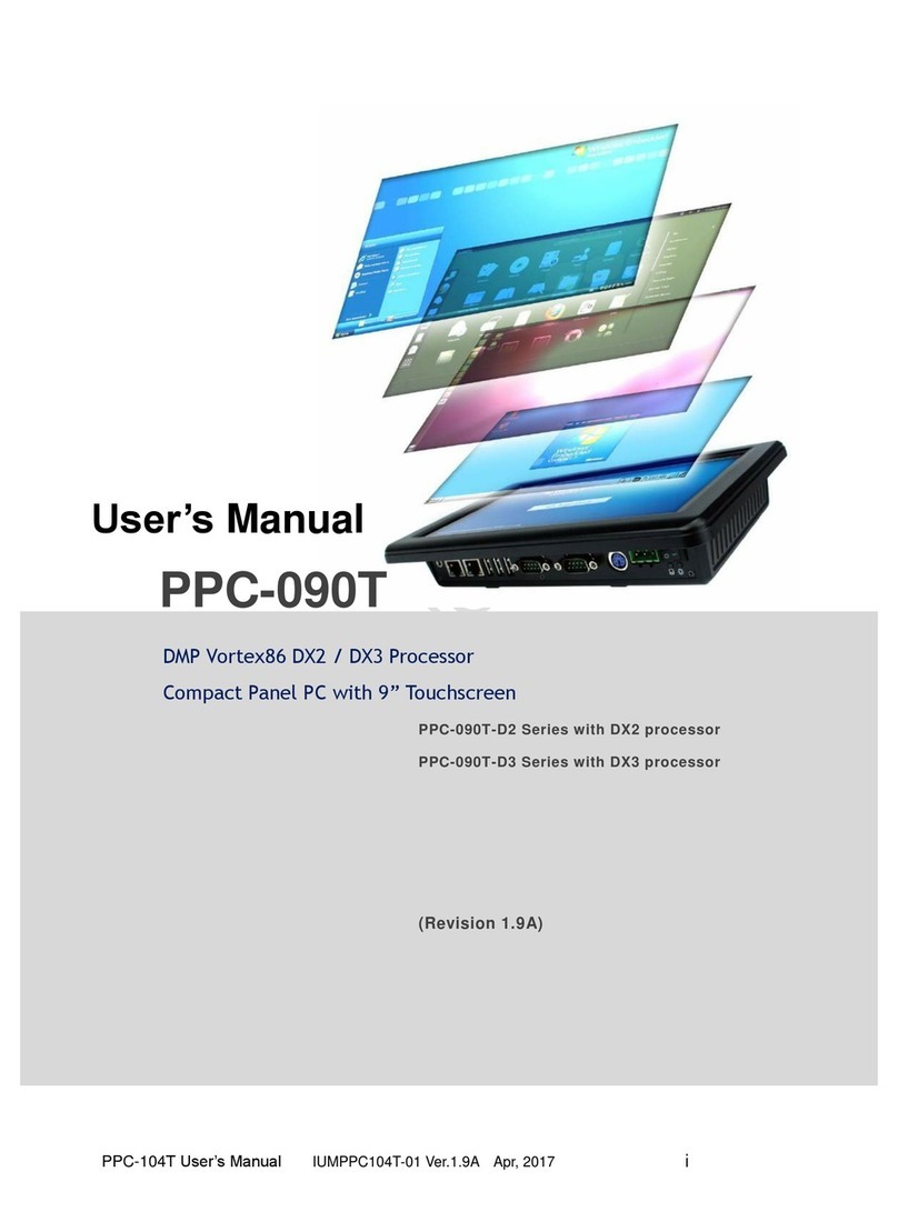 ICOP Technology PPC-090T-D2 user manual
