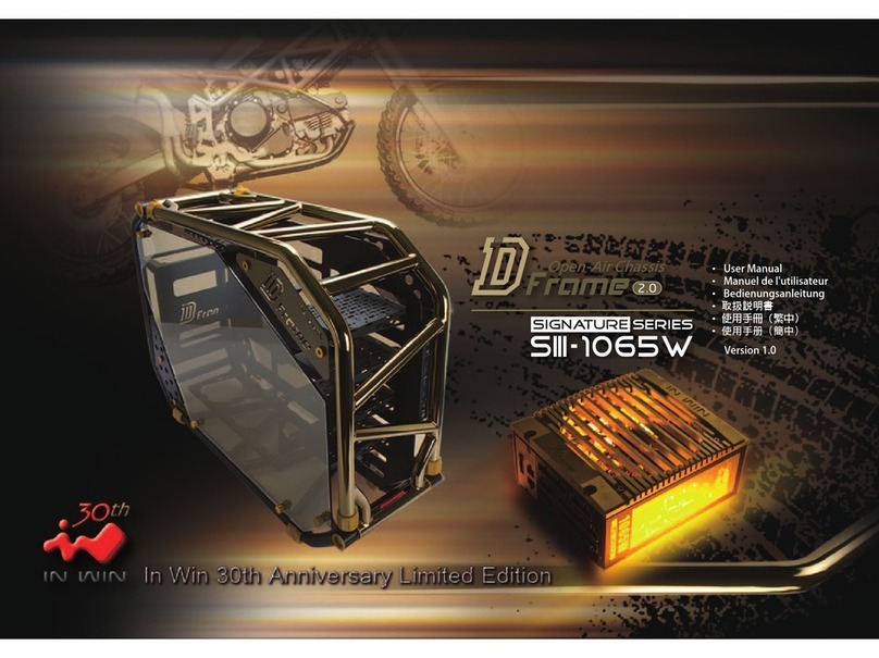 InWin SIII-1065W User manual InWin SIII-1065W User manual
