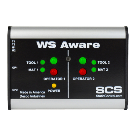 SCS TB-9079 Installation, operation and maintenance manual