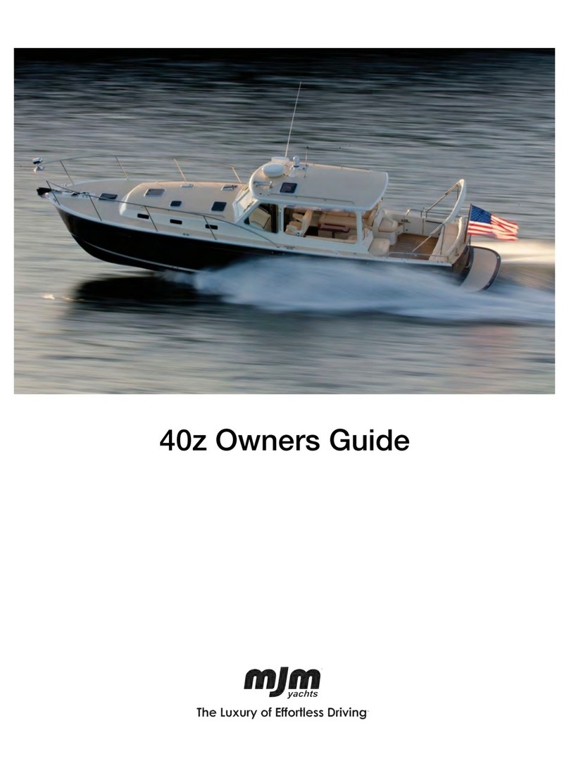 MJM Yachts LLC 40z owner's guide