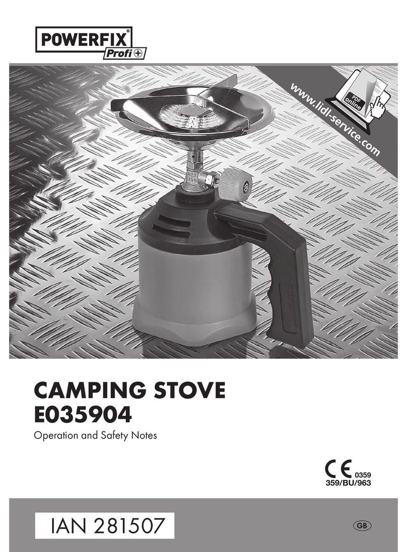 Powerfix E035904 Operation and safety notes