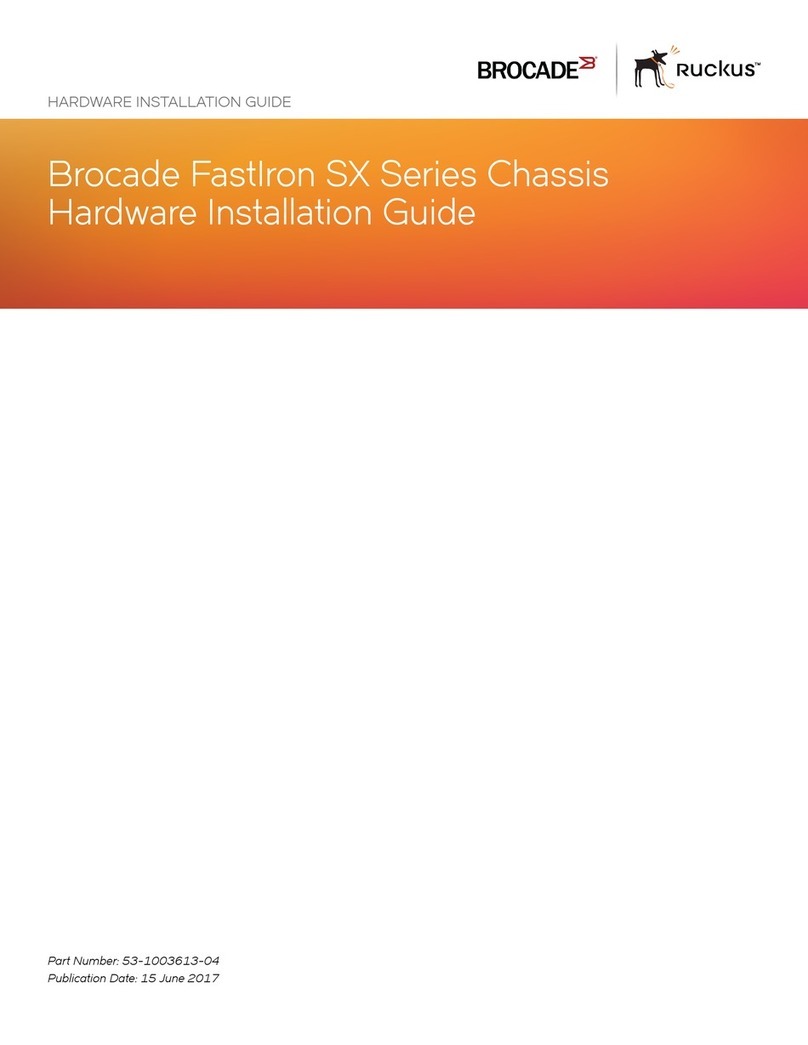 Brocade Communications Systems FastIron SX Hardware installation guide