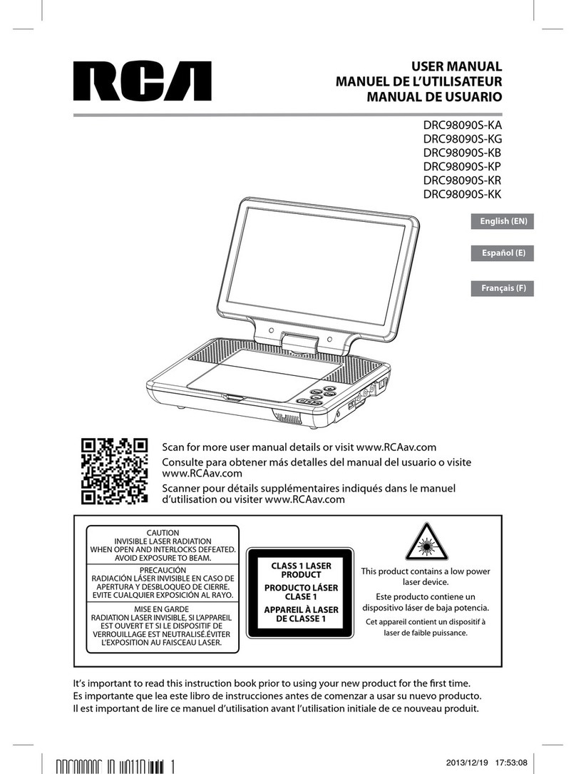 RCA DRC98090S-KA user manual