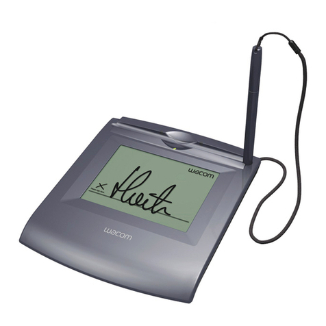 Wacom STU-500B instruction manual