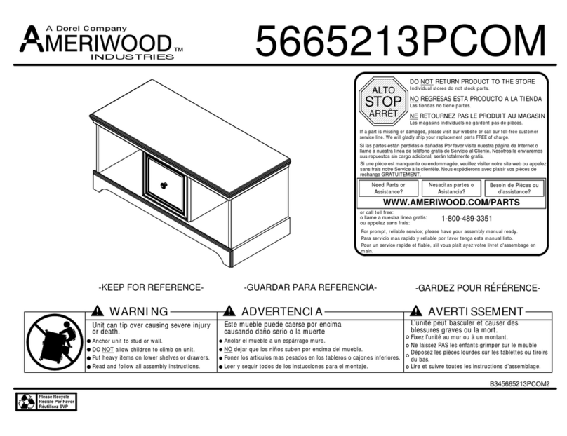 Ameriwood 5665213PCOM User manual