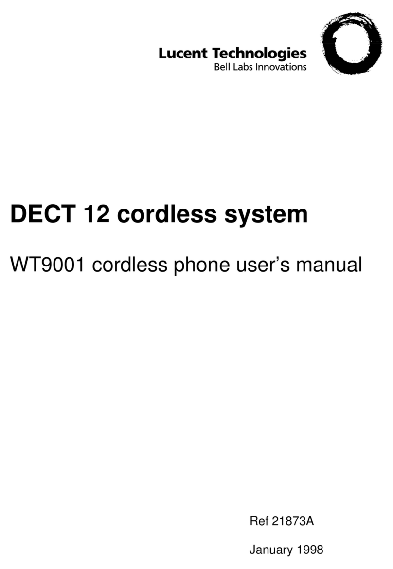 Lucent Technologies WT9001 user manual