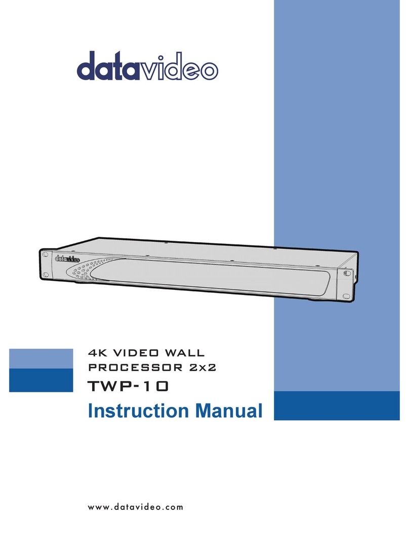 Data Video TWP-10 User manual