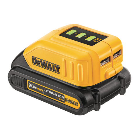 DeWalt XR LI-ION DCB090 instruction manual