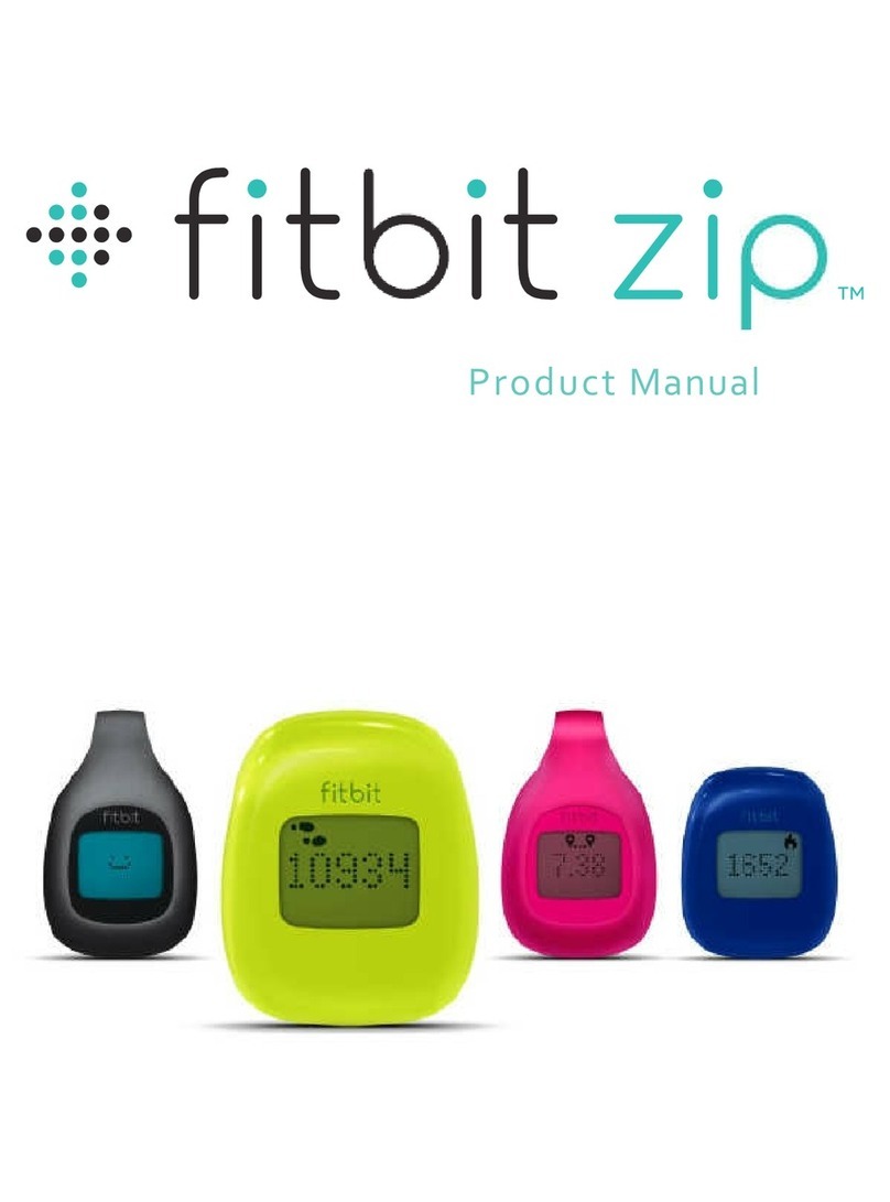 Fitbit Zip Wireless Activity Tracker User manual