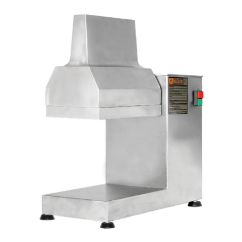 Omcan MT-BR-0400 User manual