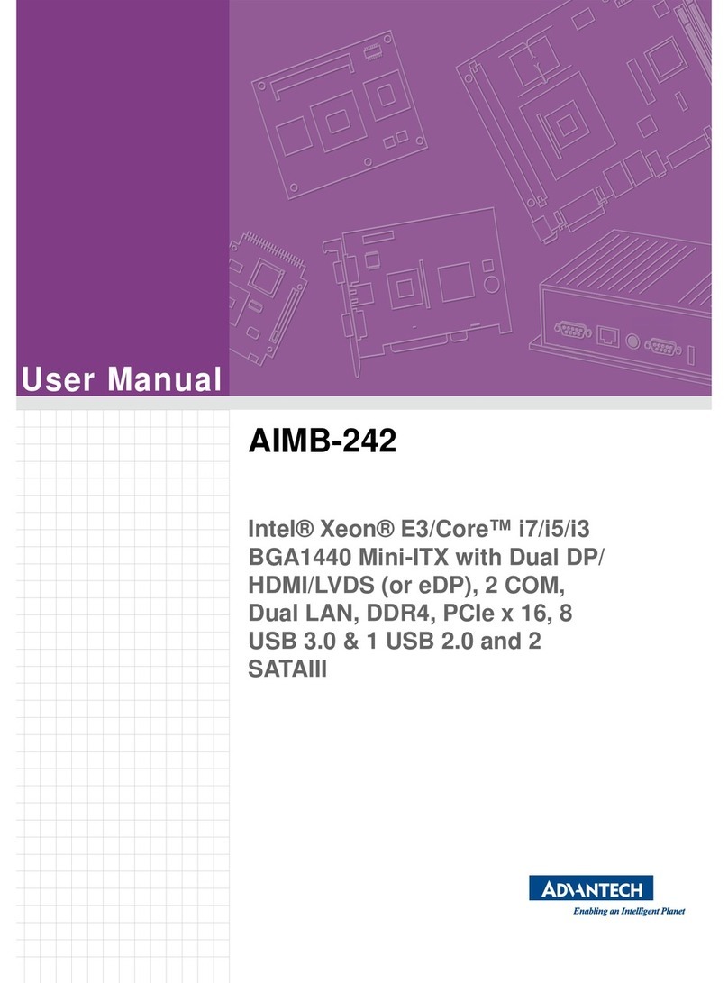 Advantech AIMB-242 User manual Advantech AIMB-242 User manual
