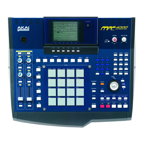Akai MPC4000 User manual