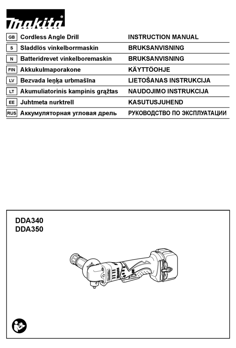 Makita DDA340 User manual