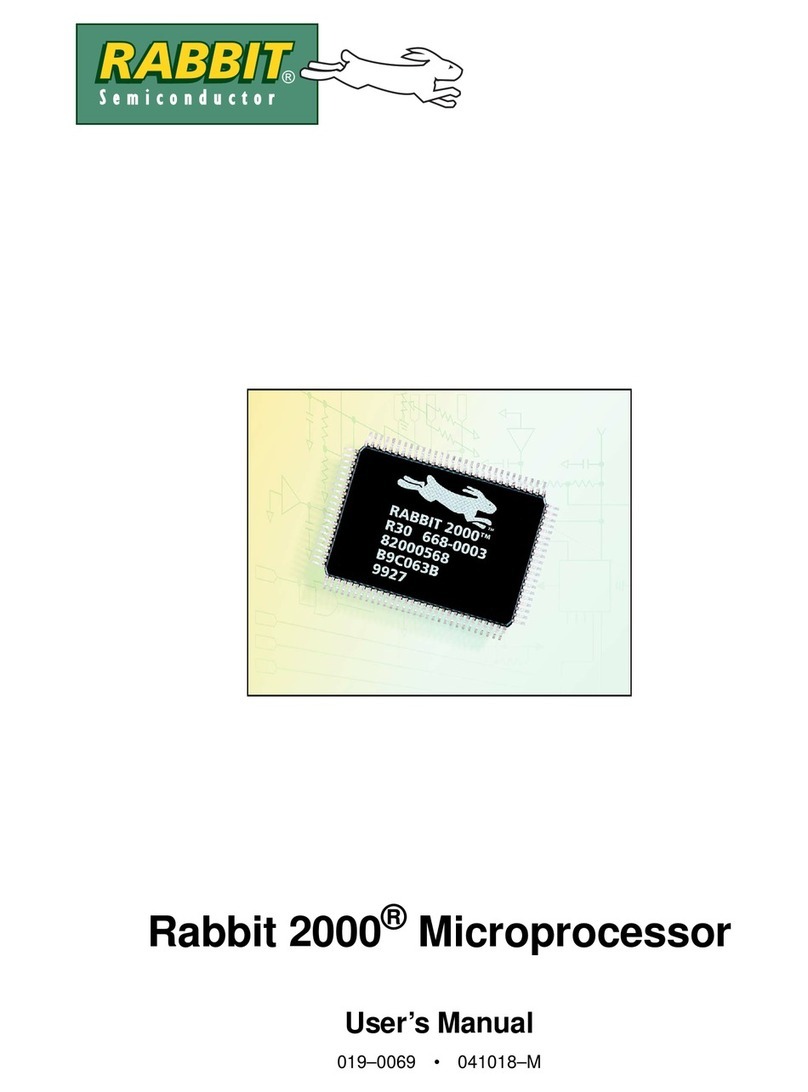 Rabbit 2000 User manual
