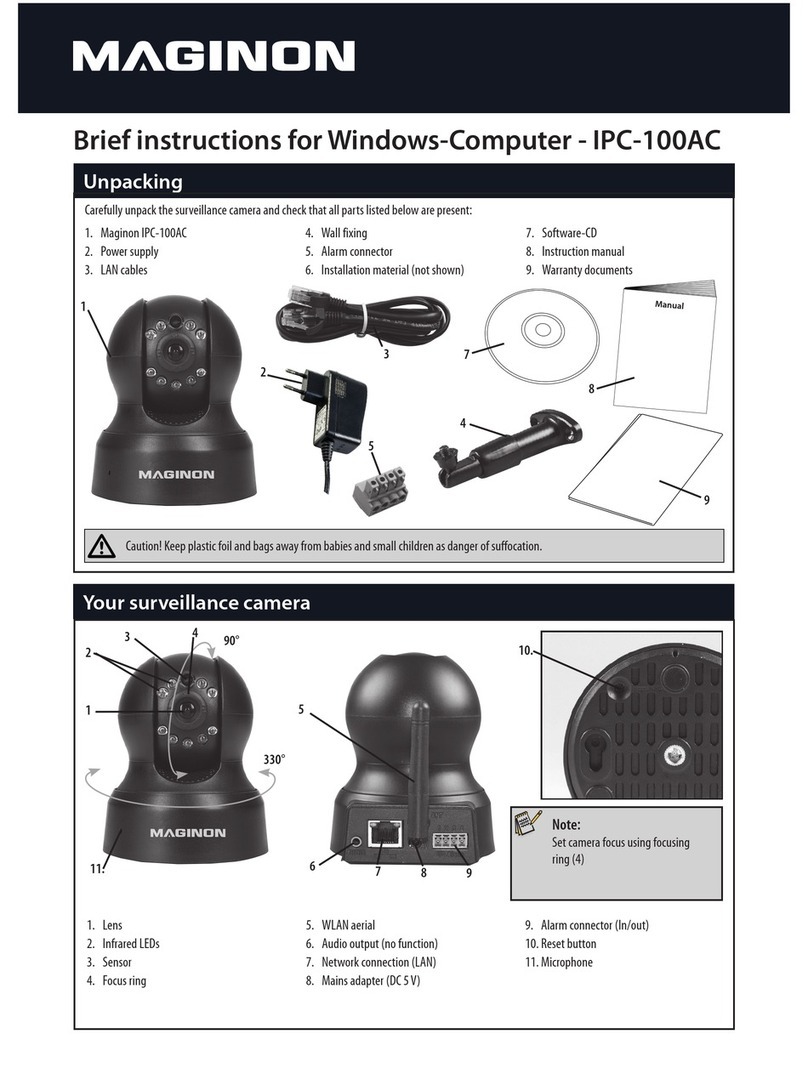 MAGINON IPC-100AC Brief instructions for windows-computer