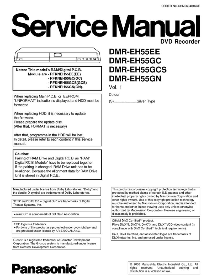 Panasonic DMR-EH55EE User manual