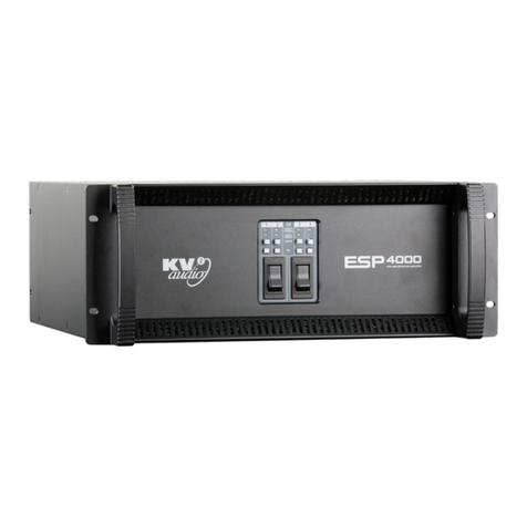 KV2 Audio ESP4000 User manual