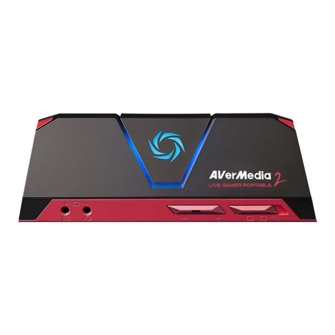 Avermedia LIVE GAMER PORTABLE 2 user manual