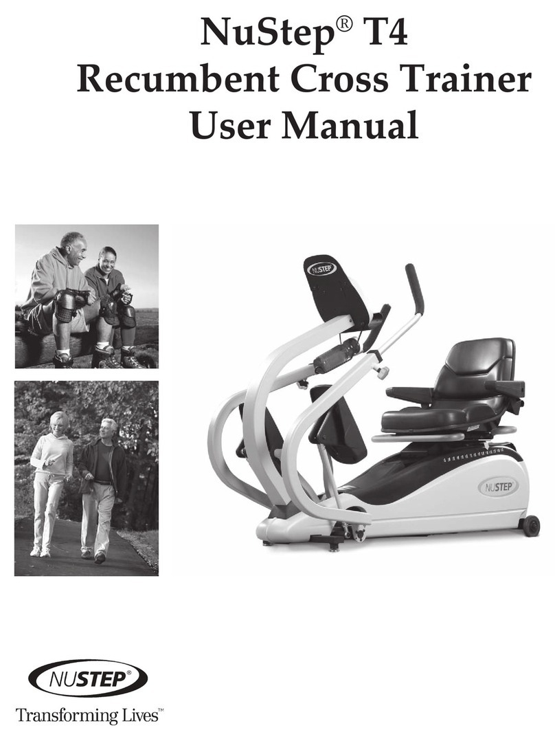 Nustep T4 user manual
