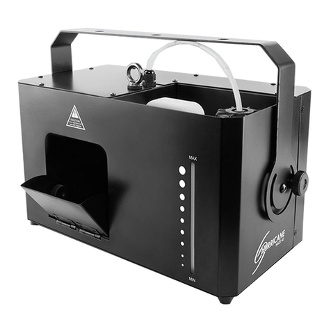 Chauvet Hurricane Haze 4D User manual