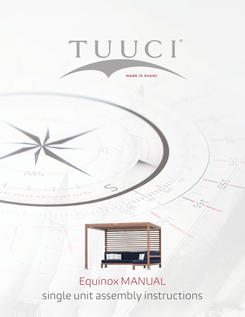 Tuuci Equinox INSA6000 Assembly instructions