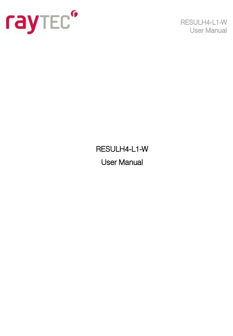 Raytec RESULH4-L1-W Series user manual
