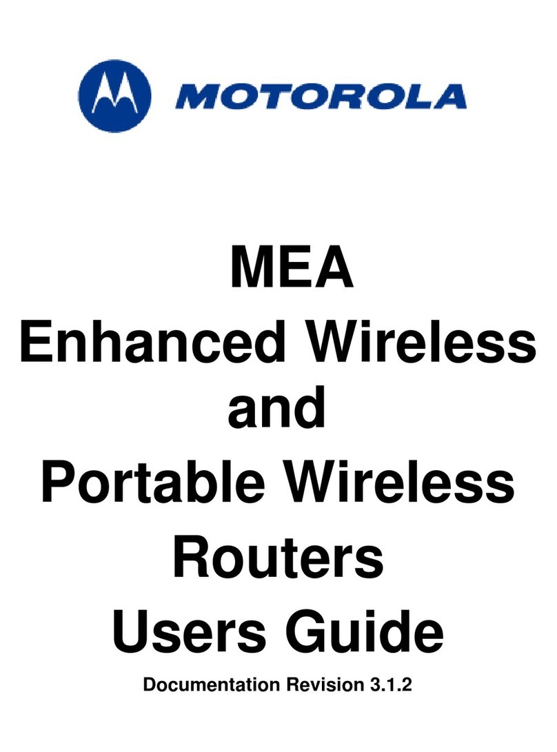 Motorola EWR6300 User manual
