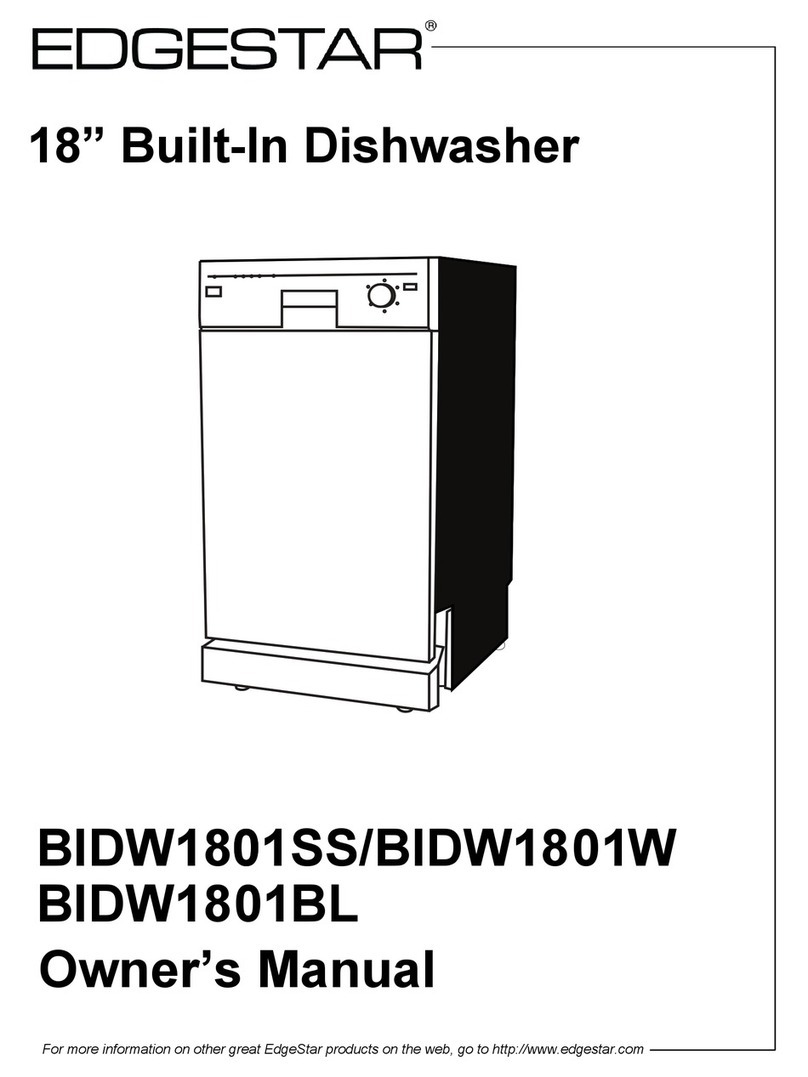 EdgeStar BIDW18001SS User manual