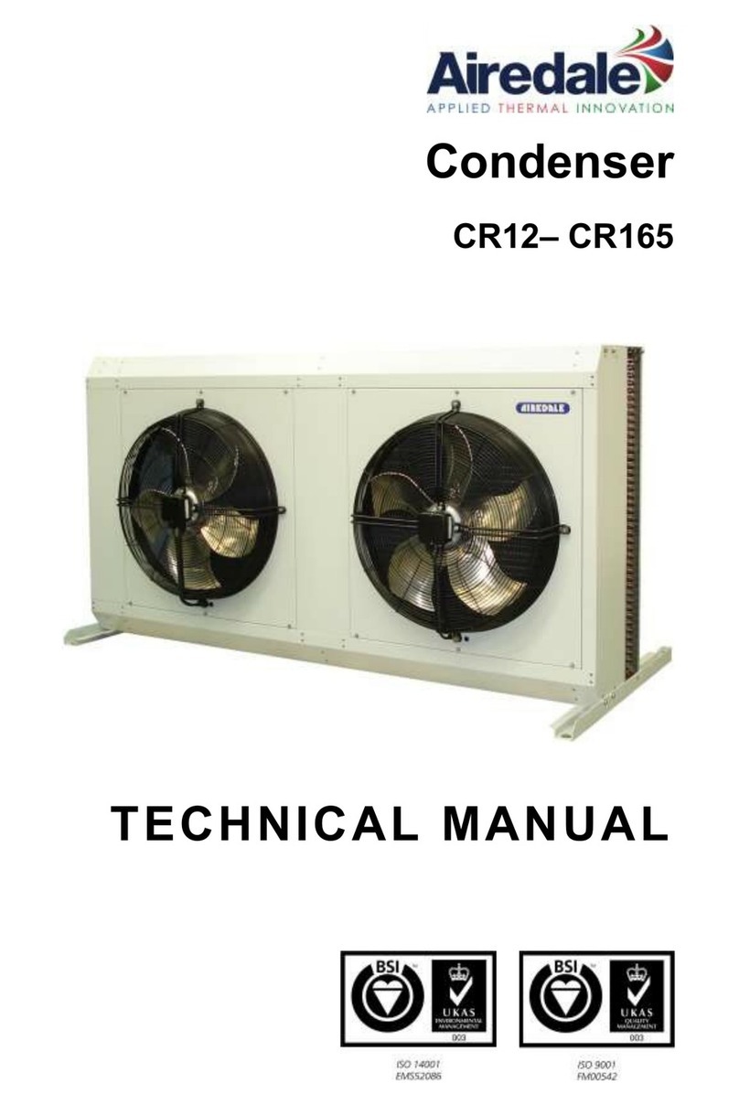 AIREDALE CR12 - CR165 User manual AIREDALE CR12 - CR165 User manual