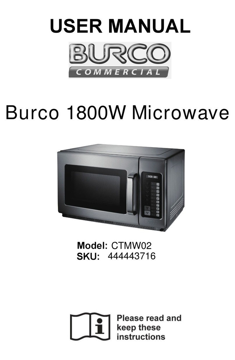 Burco CTMW02 user manual