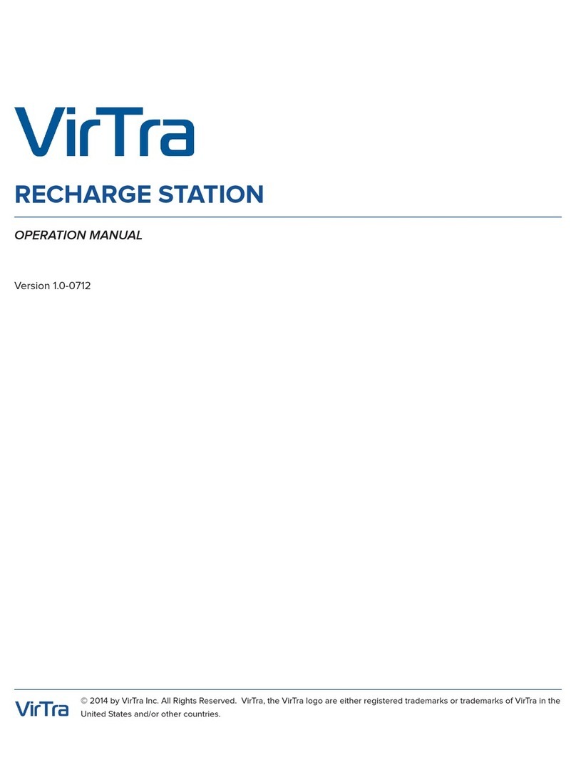 VIRTRA RECHARGE STATION Operation manual