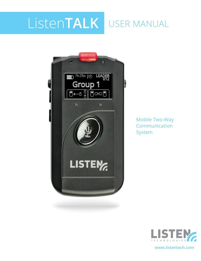 Listen Technologies Listen Talk user manual