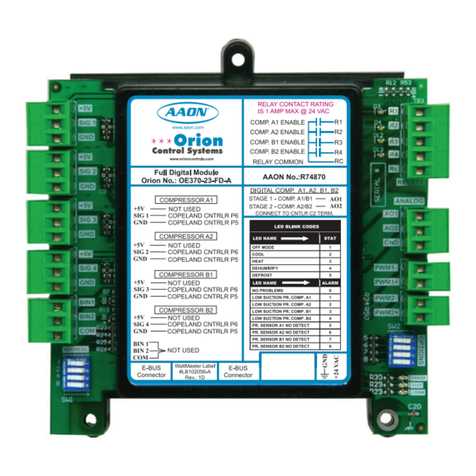 AAON R90800 Quick start guide