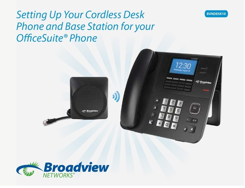 Broadview BVNDESK10 Setting-up guide