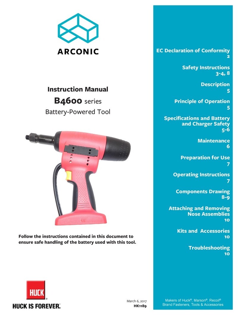 Arconic B4600 series User manual Arconic B4600 series User manual
