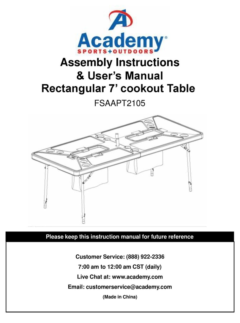 ACADEMY FSAAPT2105 Assembly instructions & user manual