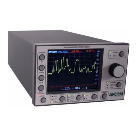 AVCOM SNG-2500C user guide
