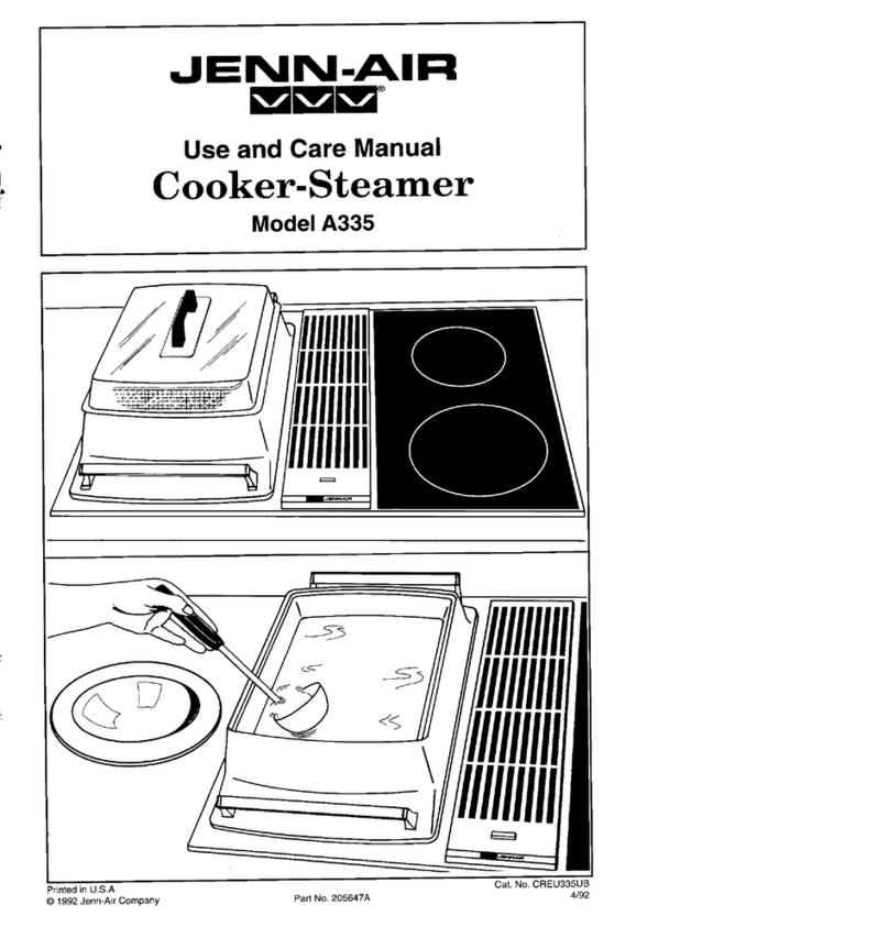Jenn-Air A335 use and care manual