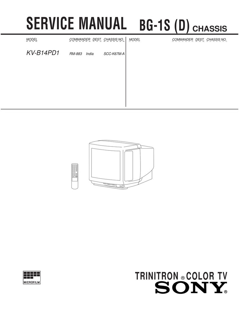 Sony Trinitron KV-B14PD1 User manual