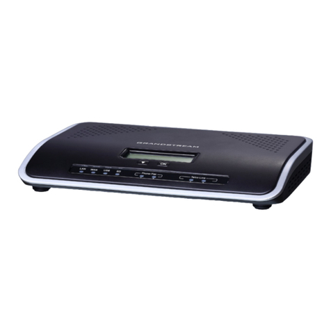 Grandstream Networks UCM6202 User manual