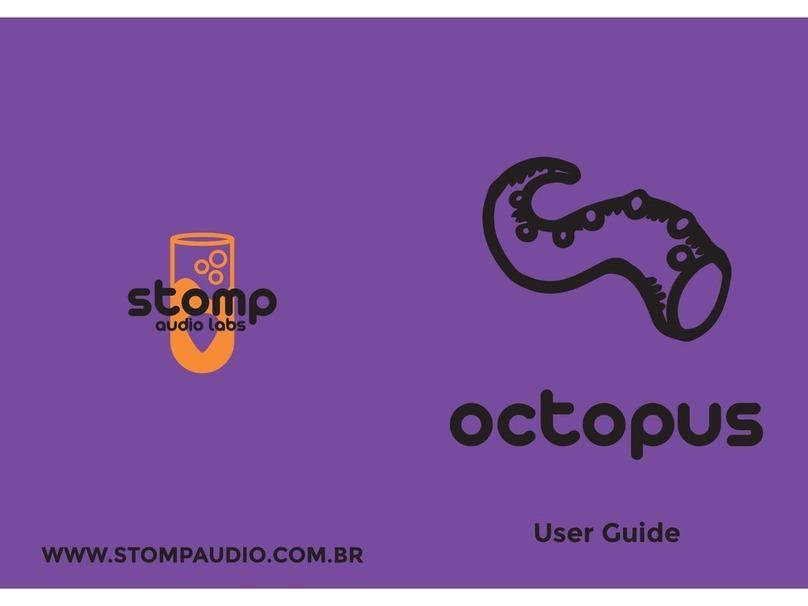 Stomp Audio Labs Octopus user guide