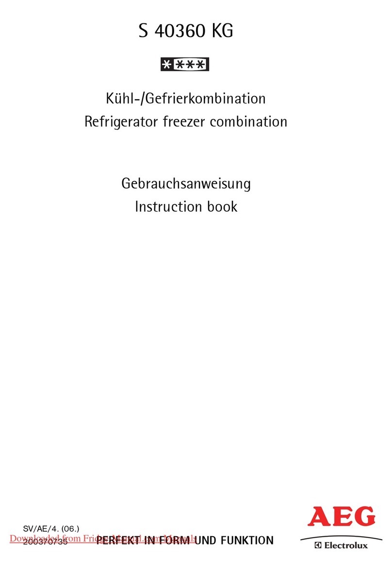 AEG S 40360 KG Instruction book