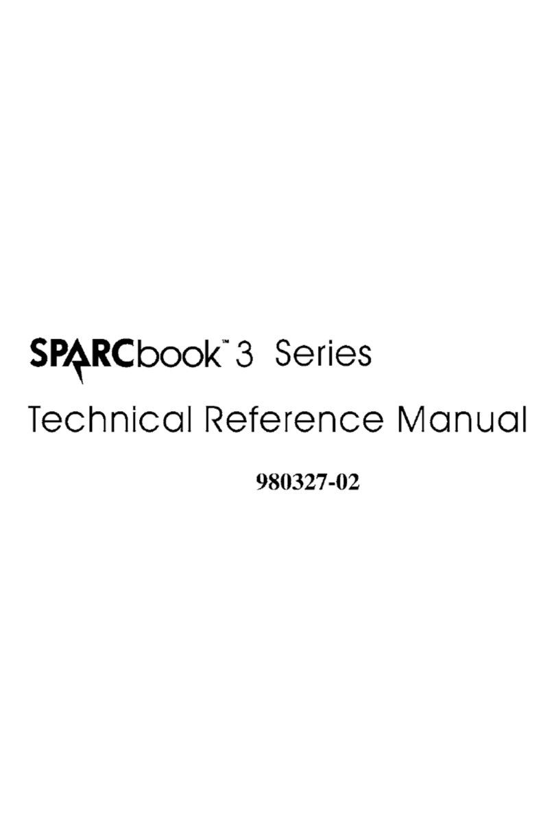 Tadpole SPARCbook 3 series User manual